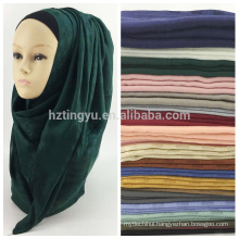 Best selling muslim women head dubai hijab and shawls maxi scarf shawl cotton plaid hijab